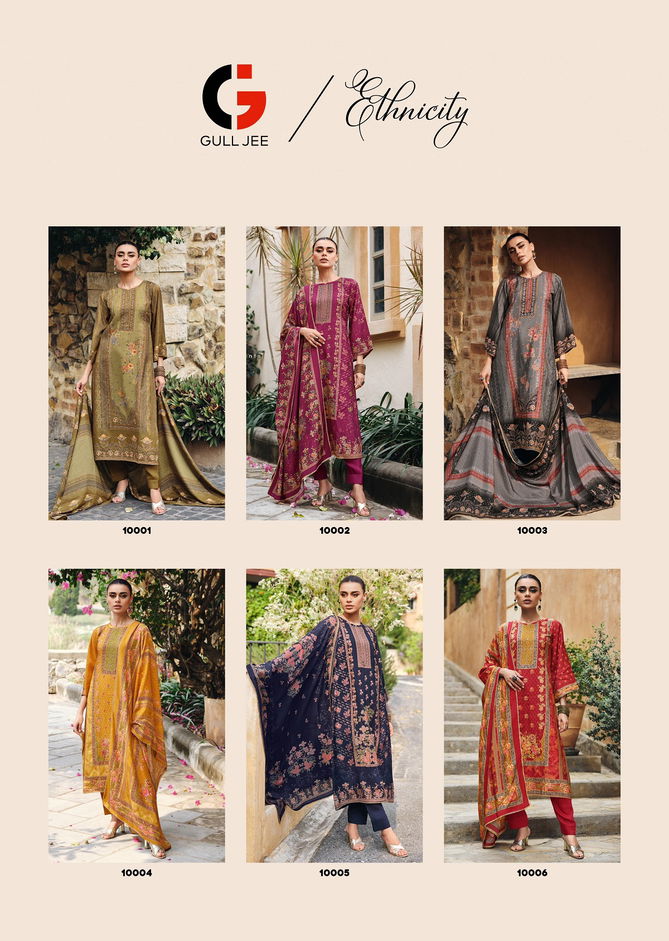 Ethnicity By Gull Jee Viscose Printed Designer Salwar Suits Wholesale Market
